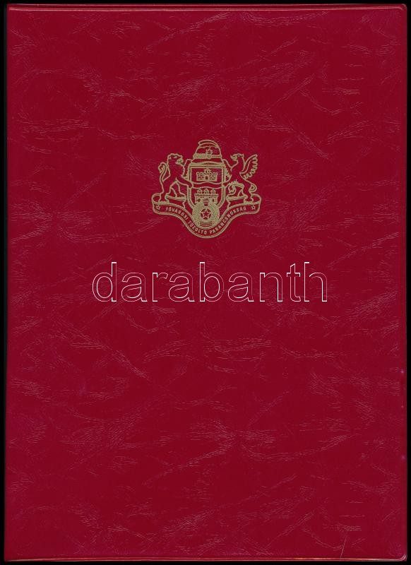 1989 Emléklap gróf Széchenyi Ödön a Budapesti Hivatásos Tűzoltóság főparancsnoka születésének 150. évfodulójára.
