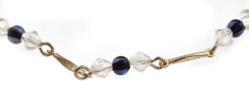 Ezüst(Ag) karkötő, állítható h: max. 26 cm, bruttó: 3 g - Image 2