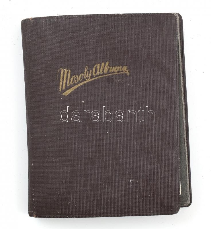 cca 1941 Gyermekfotók. Mosolyalbum. 20 db képpel 4x6 cm - Image 2