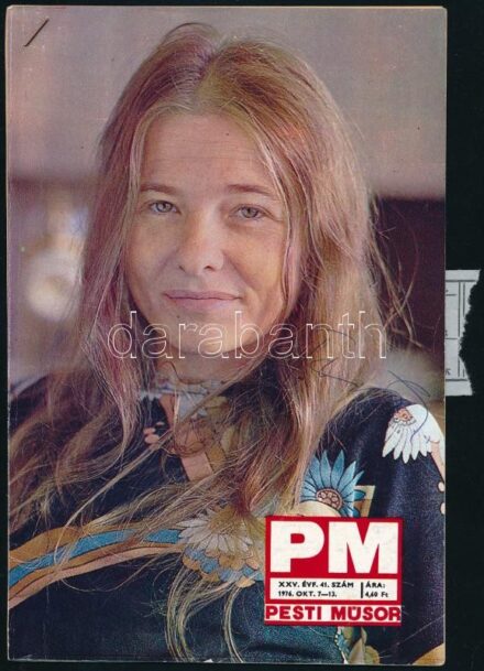 A pesti Műsor címlapja rajta Törőcsik Mari aláírása saját képén, valamint Gundula Janowitz, Irwin Cage, Lázár Mária aláírásai .