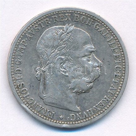Ausztria 1900. 1K Ag 'Ferenc József' T:2,2- Austria 1900. 1 Corona Ag 'Franz Joseph' C:XF,VF Krause KM#2804