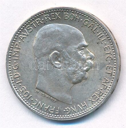 Ausztria 1915. 1K Ag 'Ferenc József' T:2 Austria 1915. Corona Ag 'Franz Joseph' C:XF Krause KM# 2820