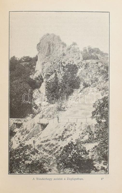 Thirring Gusztáv: Budapest környéke. Gyakorlati kalauz kirándulók, turisták és a természet kedvelői részére. Bp., 1900, Magyar Turista Egyesület Budapesti Osztálya, 1 t.+389+4 p.+3 t. Fekete-fehér fotókkal illusztrált. Kiadói - Image 2