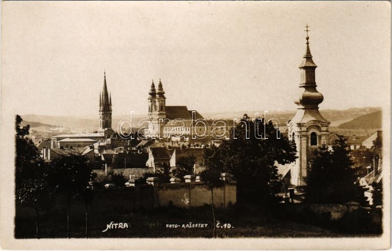 Nyitra, Nitra; látkép / general view. Rasofsky photo