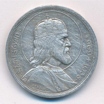 1938. 5P Ag 'Szent István' T:2 Adamo P8.1