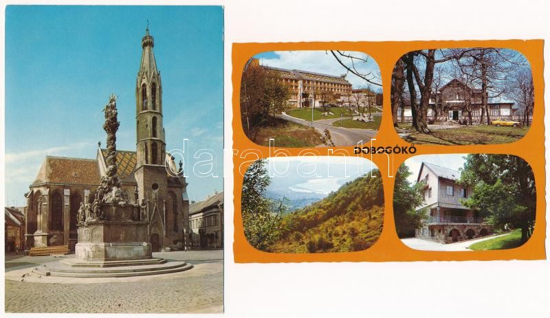 50 db MODERN magyar város képeslap / 50 modern Hungarian town-view postcards - Image 2