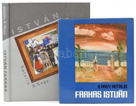 S. Nagy Katalin 2 műve Farkas Istvánról: István Farkas. hn., 2002, Fondazione István Farkas. Gazdag képanyaggal illusztrált. Olasz nyelven. Kiadói kartonált papírkötés.; Farkas István. Bp., 1979., Képzőművészeti Alap. Gazdag