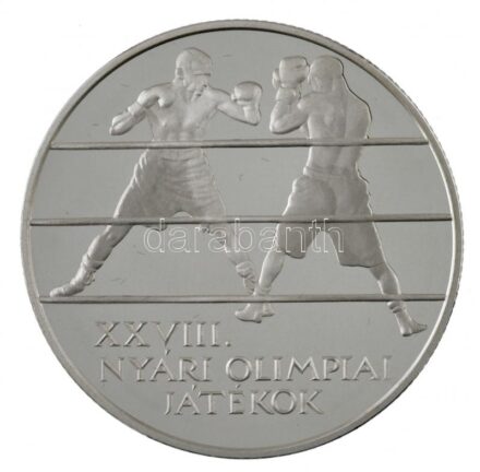 2004. 5000Ft Ag 'Nyári olimpia - Athén' kapszulában, tanúsítvánnyal T:PP Adamo EM189