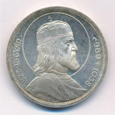 1938. 5P Ag 'Szent István' T:1- Adamo P8.1