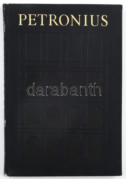 T. Petronius Arbiter: Satyricon. Ford.: Horváth István Károly. Bibliotheca Classica. Bp., 1972., Magyar Helikon. Kiadói nyl-kötés, a gerincen kis kopásnyomokkal. Számozott (200./1650) példány.