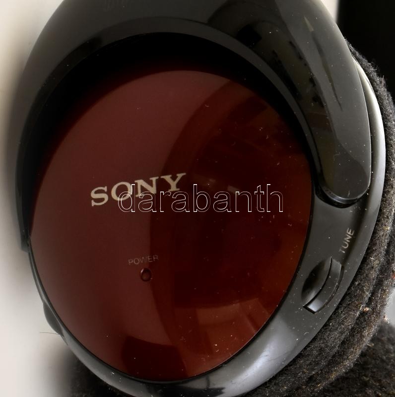 Sony vezeték nélküli fejhallgató, töltővel, adapterrel, nem kipróbált, használt állapotban, típus: MDR-RF850R - Image 2