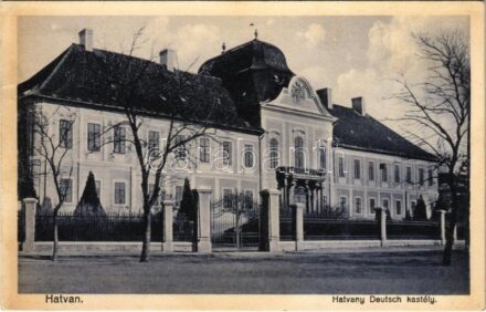 1928 Hatvan, Hatvany Deutsch kastély (fl)