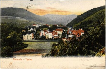 1905 Trencsénteplic, Trencianske Teplice; Hermann Seibt (r)