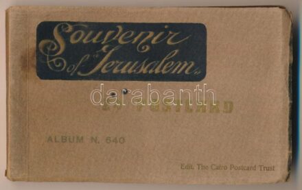 Jerusalem - postcard booklet with 24 postcards