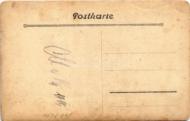 1915 Első világháborús katonai orvos rendelőben / WWI military doctor. photo (EK) - Image 2