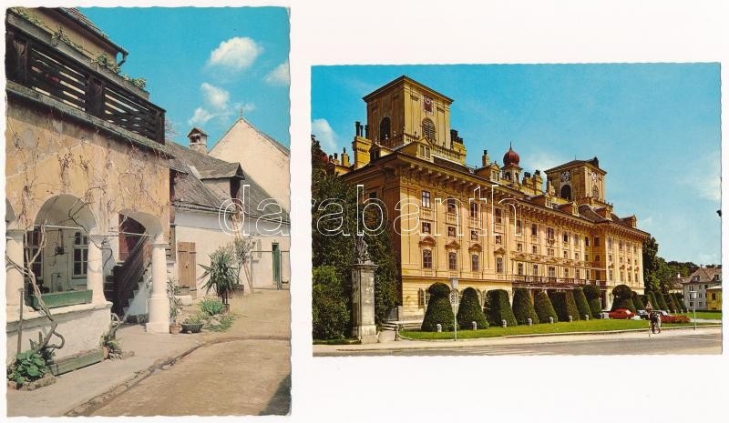 BURGENLAND - 3 modern és egy régi képeslap