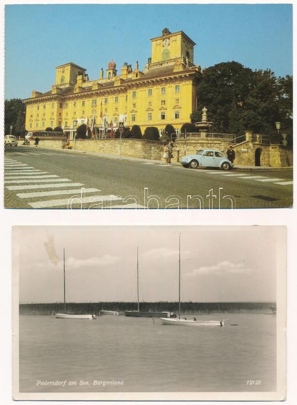 BURGENLAND - 3 modern és egy régi képeslap - Image 2