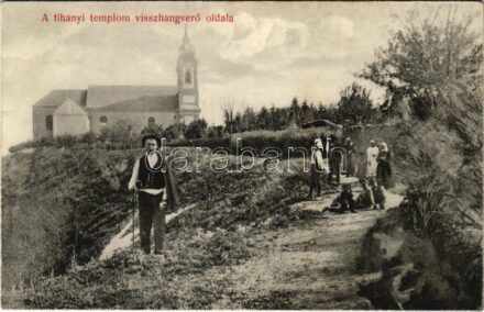 Tihany, Templom visszhangverő oldala. Mérei Ignác 929. 1912.