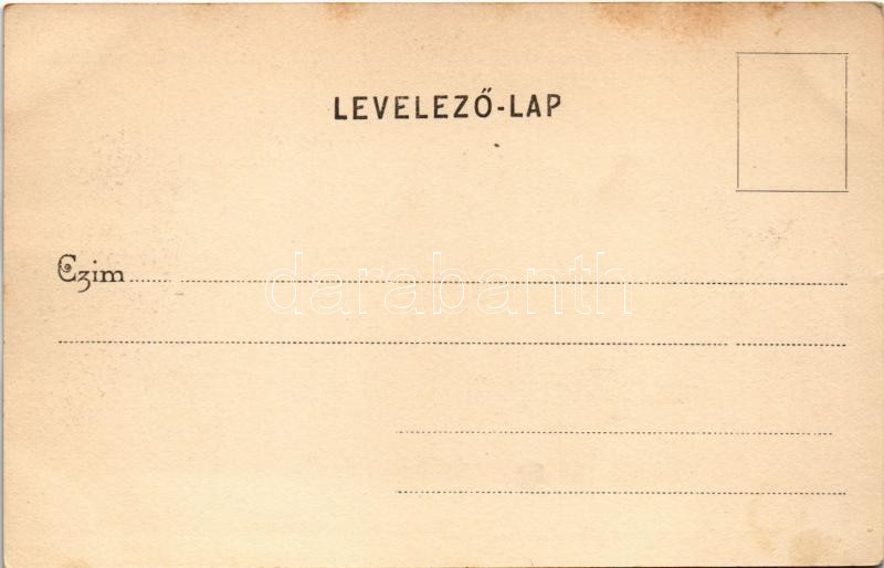 Mohács, Riha-tó a mohácsi szigeten, csónakok. Weiser Miksa kiadása (fl) - Image 2