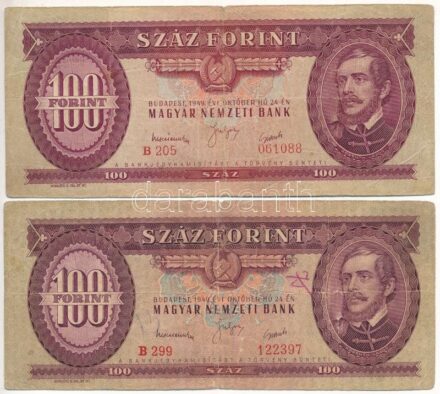 1949. 100Ft (2x) T:III,III- Adamo F29