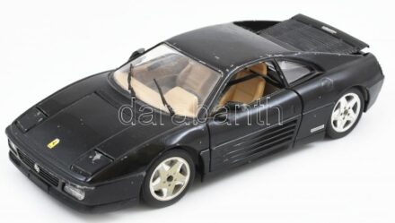 Ferrari fém játékautó, TOMKA márkájú, kopott, h: 24cm