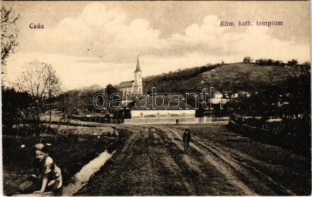 1929 Csúz, Cúz, Dubník; Római katolikus templom / church