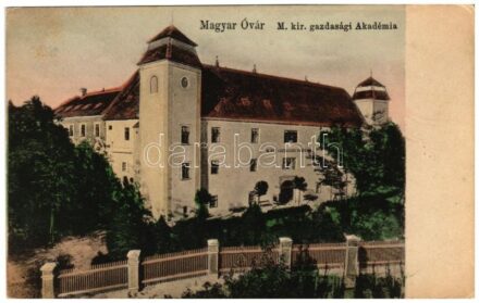 1908 Magyaróvár, Mosonmagyaróvár; M. kir. Gazdasági Akadémia (EK)