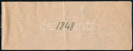 cca 1898 Az 1848-1849-es szabadságharc csatáinak kézi leírása 20 lapon, kézzel rajzolt részletes térképekkel, nagyobbrészt Görgey tábornokra koncentrálva, unikális darab, jó állapotban, két lap régebbi javítással