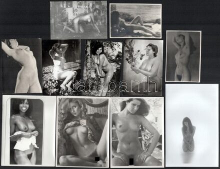 11 db akt fotó 9x14 cm-ig