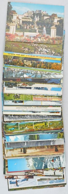 100 db MODERN osztrák képeslap / 100 modern Austrian postcards