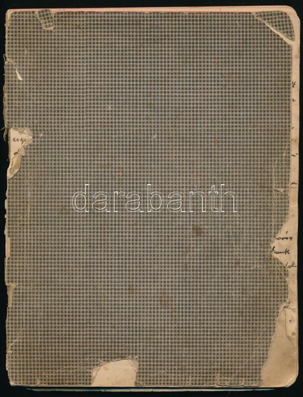 cca 1920 kézzel írt receptkönyv több mint 50 oldal recepttel füzetben plusz betét lapokkal - Image 2