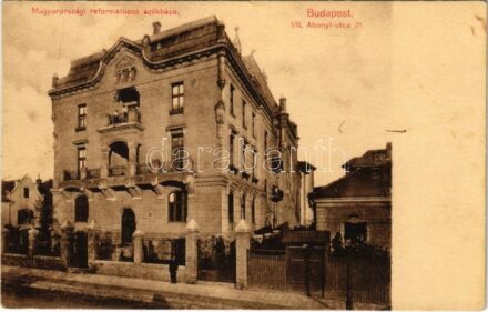 Budapest XIV. Magyarországi reformátusok székháza. Abonyi utca 21.
