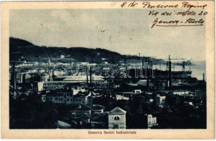 1930 Genova, Genoa; Sestri Industriale