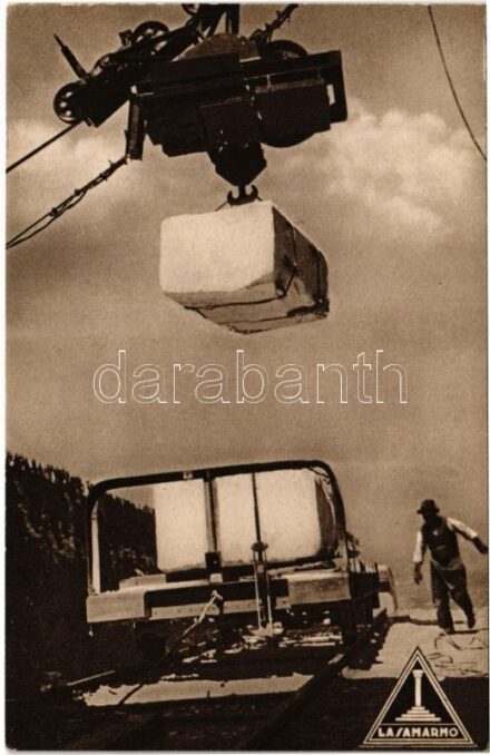Lasa, Laas (Südtirol, Bolzano); Lasamarmo / technical plant of the Marble Industry is thoroughly up to date