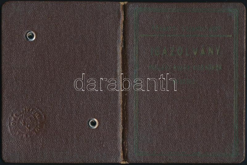 1953 Bp., fővárosi Villamosvasút 1. forgalmi főosztály fényképes igazolvány - Image 2