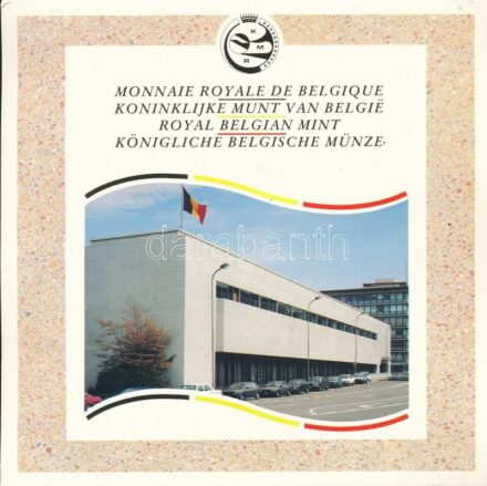 Belgium 1989. 50c - 50Fr (10xklf, 5x vallon, 5x flamand) forgalmi sor + 'Belga Királyi Pénzverde' emlékveret szettben, karton dísztokban T:1 patina Belgium 1989. 50 Centimes - 50 Francs (10xdiff, 5x walloon, 5x flemish) coin set + 'The Royal