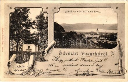 1900 Visegrád, Hegysétány, Mária kápolna. Stefan Zoller (EK)