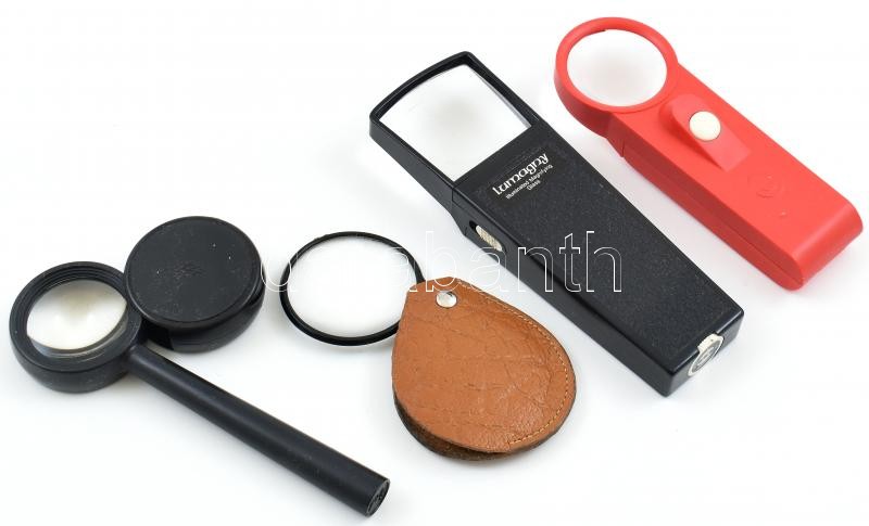 4 db régebbi nagyító