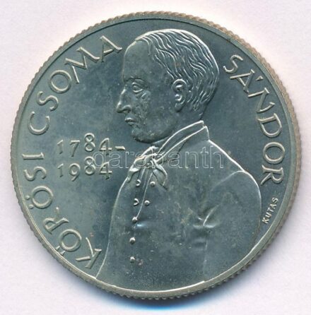 1984. 100Ft alpakka 'Kőrösi Csoma Sándor' T:BU Adamo EM78
