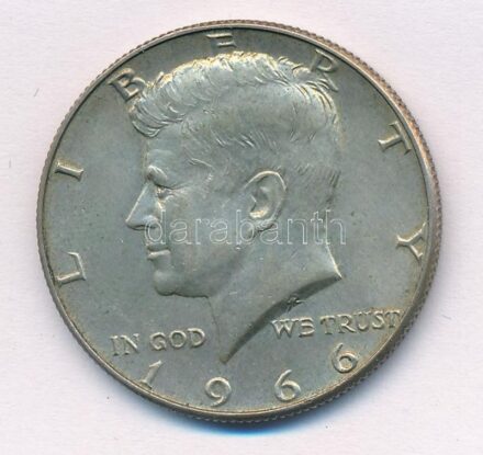Amerikai Egyesült Államok 1966. 1/2$ Ag 'Kennedy' T:1- USA 1966. 1/2 Dollar Ag 'Kennedy' C:AU Krause KM#202a