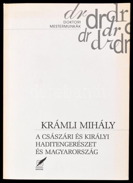 Krámli Mihály: A császári és királyi haditengerészet és Magyarország. Magyarország szerepe a közös haditengerészet fejlesztésében. Doktori Mestermunkák. Pécs, 2004., Pannónia Könyvek. Fekete-fehér fotókkal illusztrált. Kiadói