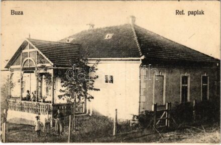 Buza, Besotten; Református paplak / Calvinist parish (EK)