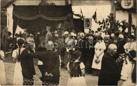 Abony, Horthy Miklós kormányzó látogatása. photo