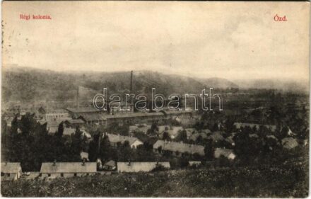Ózd, Régi kolónia. Zsiros Sándor kiadása (EK)