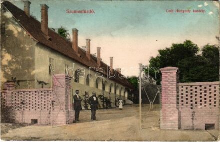 1911 Balatonszemes, Szemes; Gróf Hunyady kastély (EB)