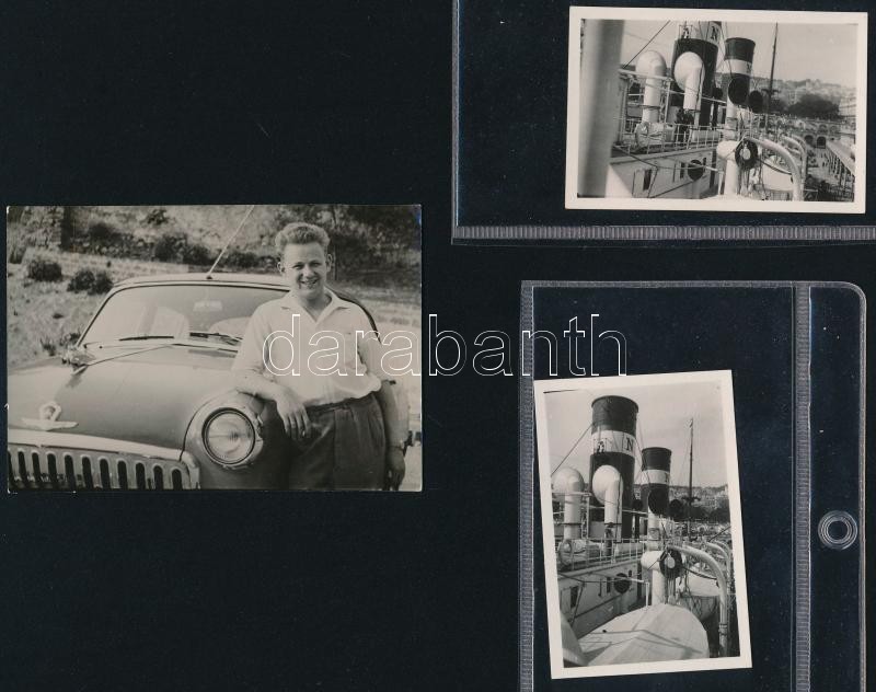 cca 1950-1960 Vegyes közlekedési fotó, 11 db, változó állapotban, 9x6 cm és 5x7 cm közötti méretben - Image 2