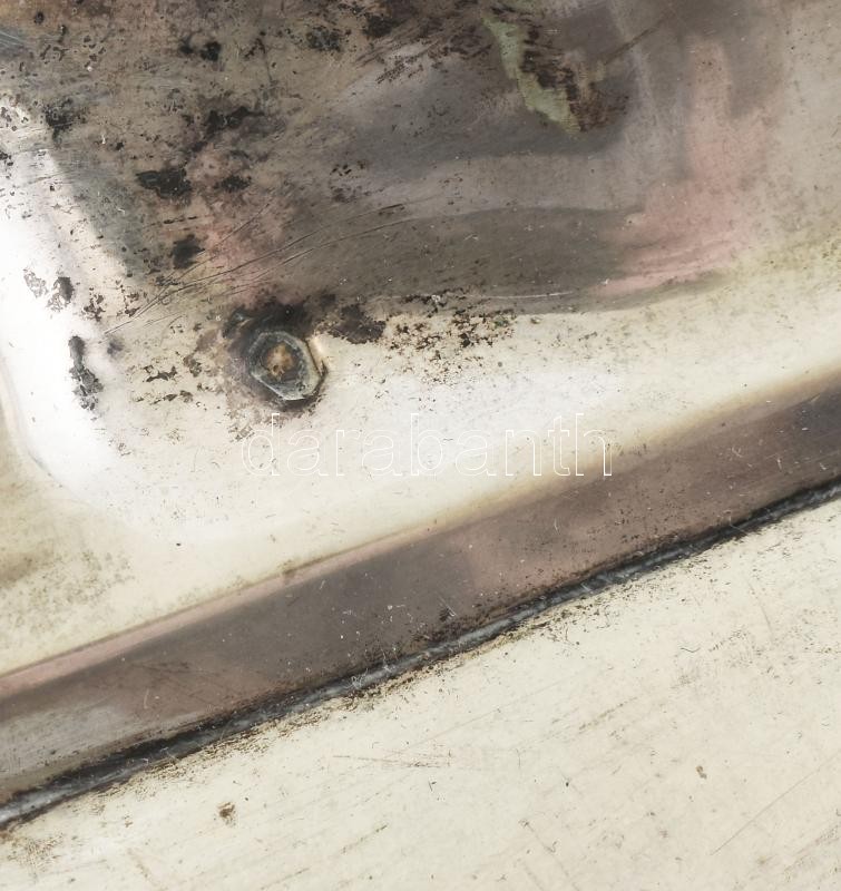 Ezüst (Ag) tálca, jelzett, 45x22cm, nettó: 654g - Image 3