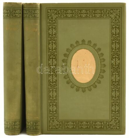 Karl Heinemann: Goethe I-II. Bände. Leipzig, 1895, E. A. Seemann. Német nyelven. Kiadói egészvászon-kötés, az elülső kötéstáblákon Goethe arcképével, kopott borítókkal, az egyiken kis sérüléssel.