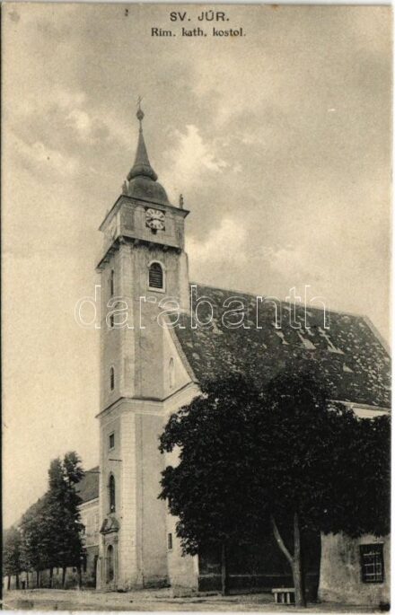 1932 Szentgyörgy, Sväty Jur, Sankt Georgen (Pozsony); Római katolikus templom / kostol / church