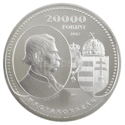 2017. 20.000Ft Ag 'A Kiegyezés 150. évfordulója' kapszulában T:PP Adamo EM340